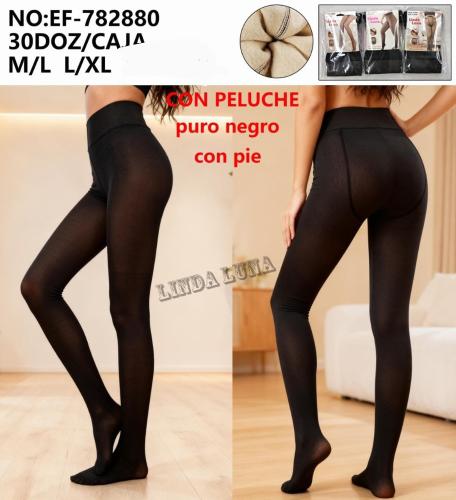 Panty Calza Efecto Piel Linda Luna