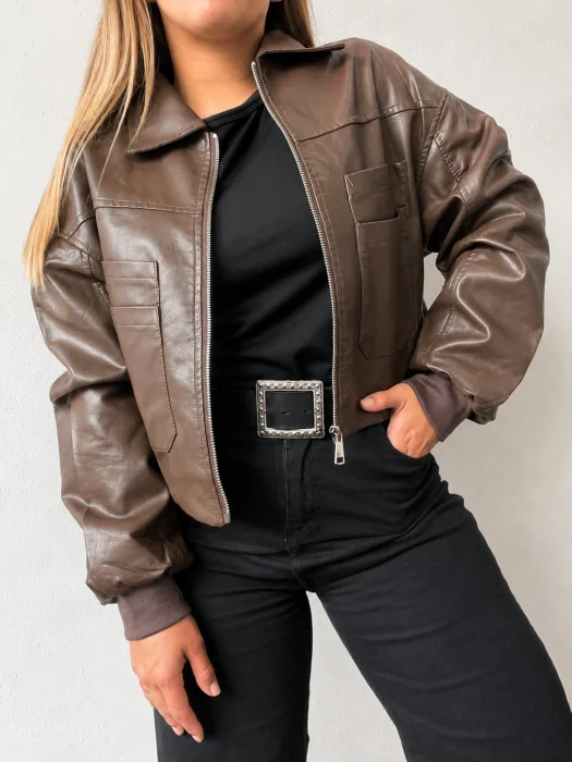 Chaqueta España Ecocuero