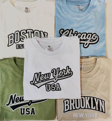 Camiseta Ny Teens Algodón Peinado Premium