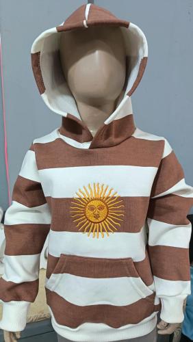Buzo con Capucha Sol de Mayo