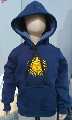 Buzo con Capucha Sol de Mayo
