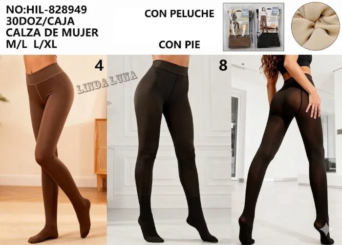 Calza Efecto Piel