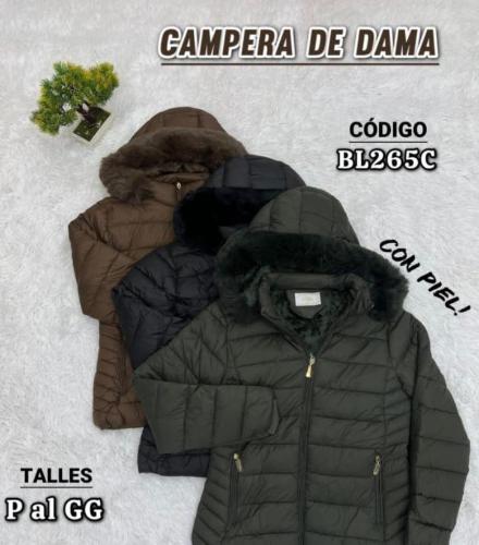 Camperon Importado de Mujer con Piel por Dentro - Miniatura 3