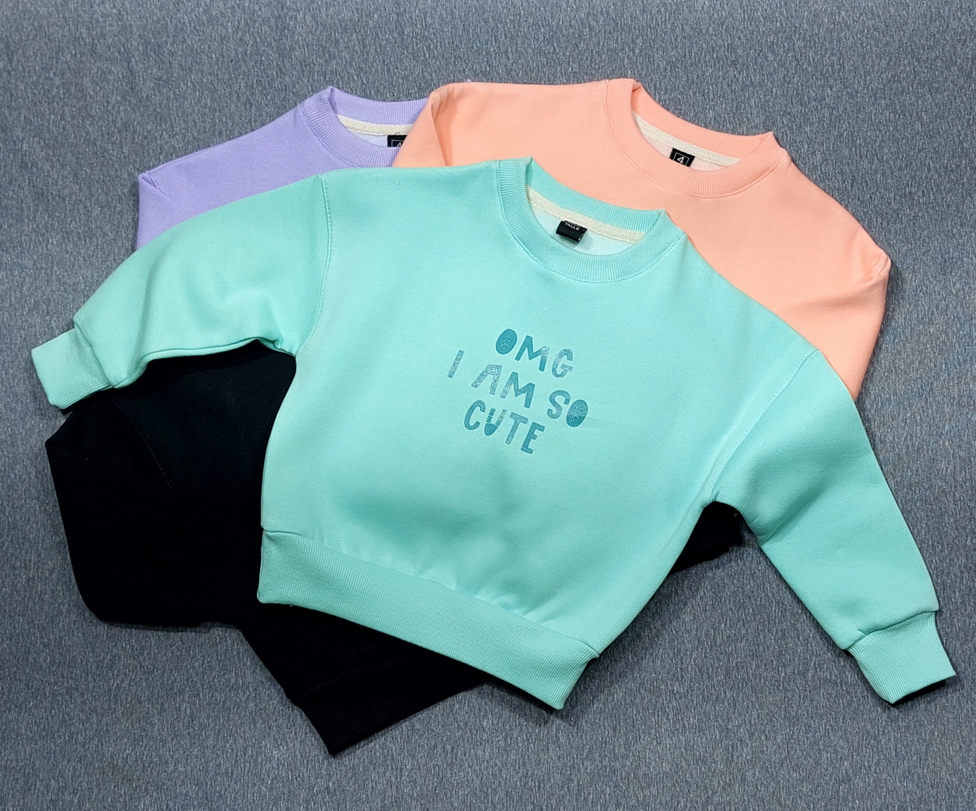 Buzos Nenas Foxi Fit ( 100%algodón Frisa Peinado) - Imagen 1