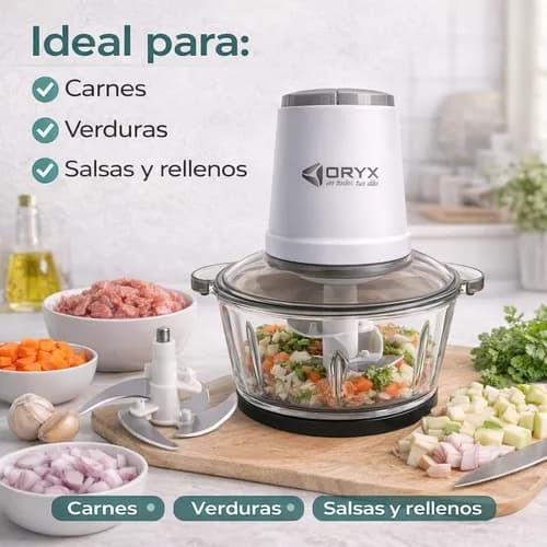 Picadora de Vegetales Electrica 2l 250w Oryx - Miniatura 2