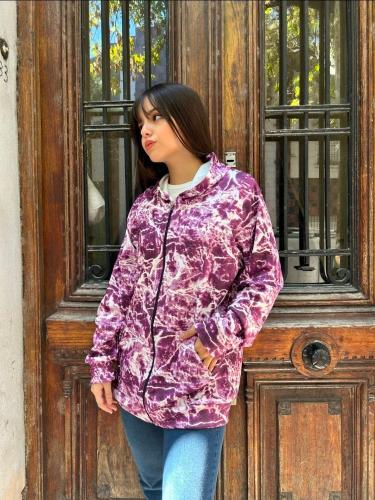 Campera Darlon Batik y Print "sienna"