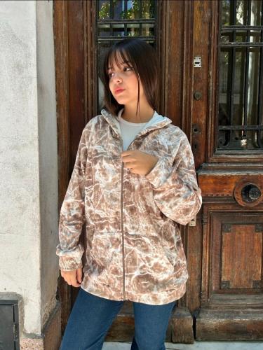 Campera Darlon Batik y Print "sienna" - Miniatura 3