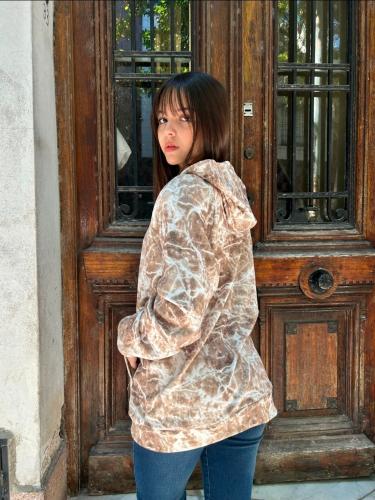 Campera Darlon Batik y Print "sienna" - Miniatura 5