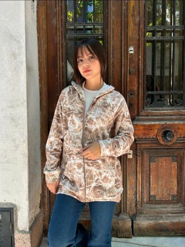 Campera Darlon Batik y Print "sienna" - Miniatura 6