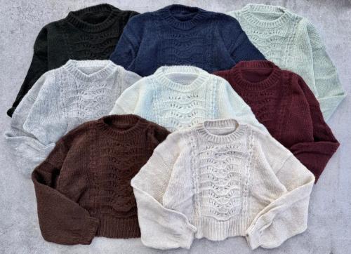 Sweater Crop Lana Frizz