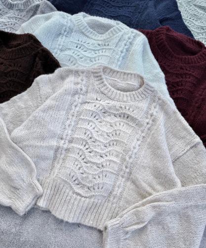Sweater Crop Lana Frizz - Miniatura 2