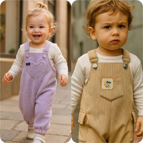 Jardinero Corderoy Bebe & Beba