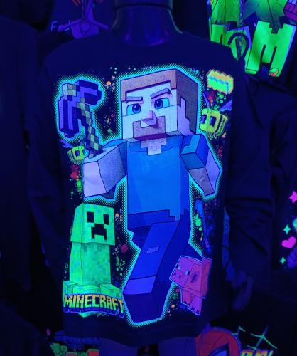 Remera Manga Larga Minecraft M3