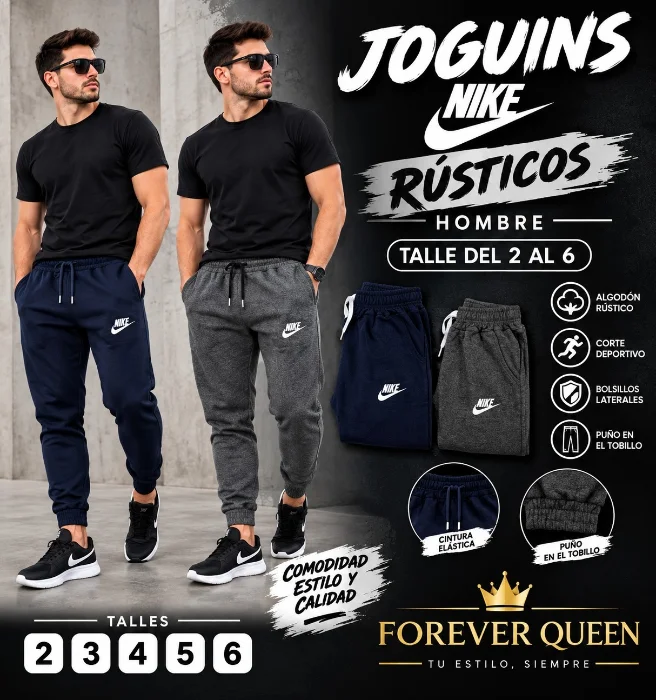 Joguins  Rústicos Hombre