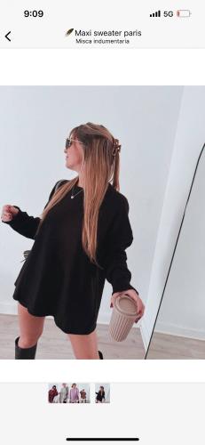 Maxi Sweater Liso