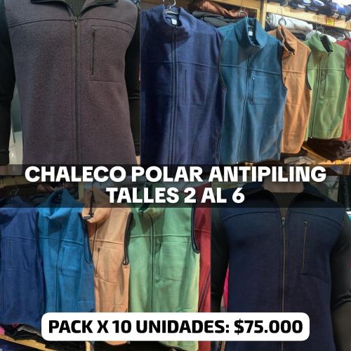 Chaleco Polar Adulto