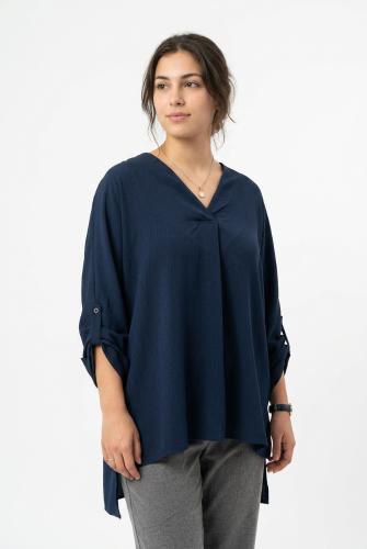 Blusa Ancha Mao