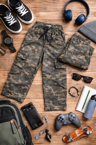 Camuflado Baggy Cargo Unicex