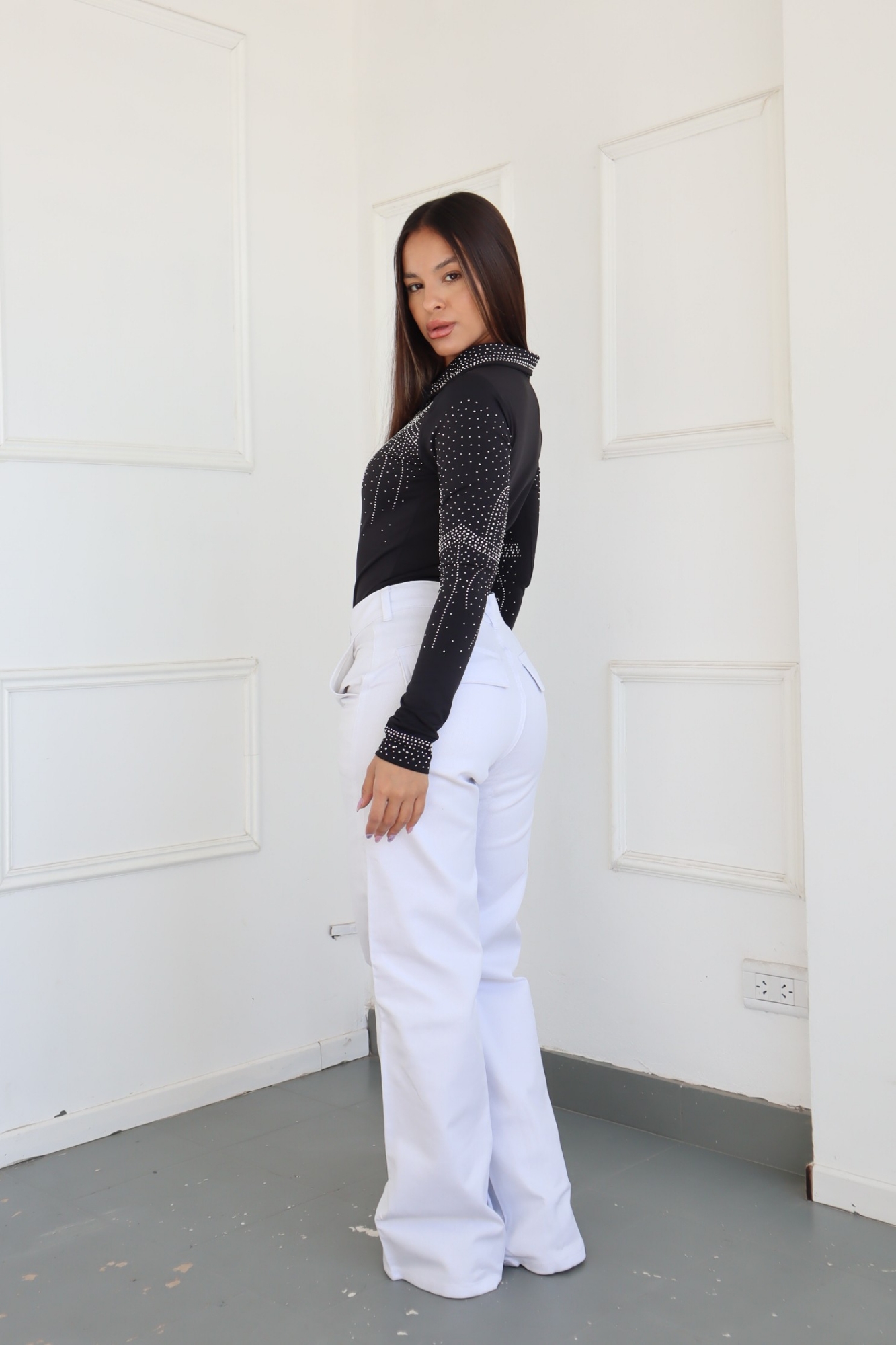 Camisa Body con Brillos - Imagen 2