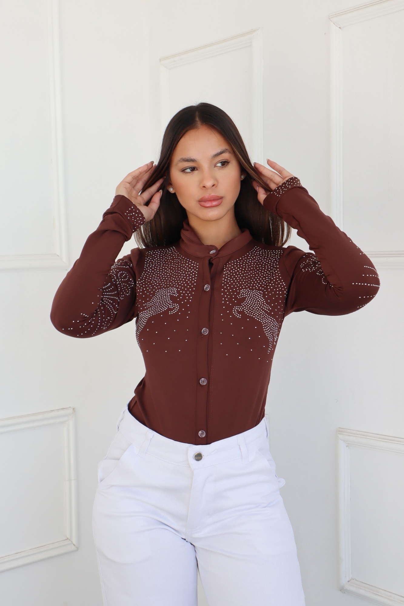 Camisa Body con Brillos - Imagen 3