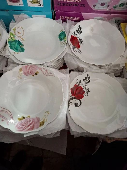 Platos Playos, Hondos y para Sopa