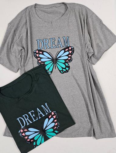 Remera Plusize Mariposa - Miniatura 4