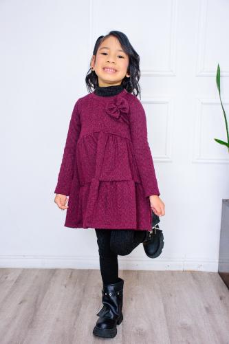 Vestido Gabriela Lanilla Tejida - Miniatura 3