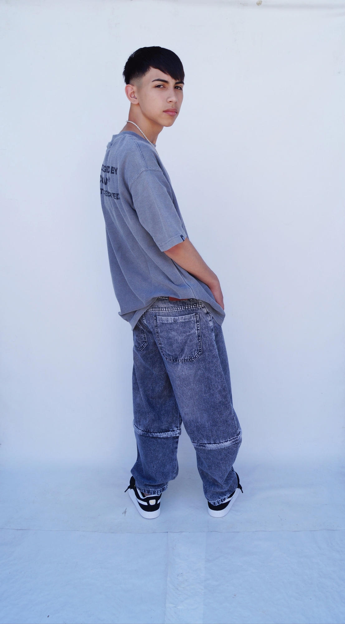 Baggi Tenns Unisex Gris Desmontable - Imagen 6