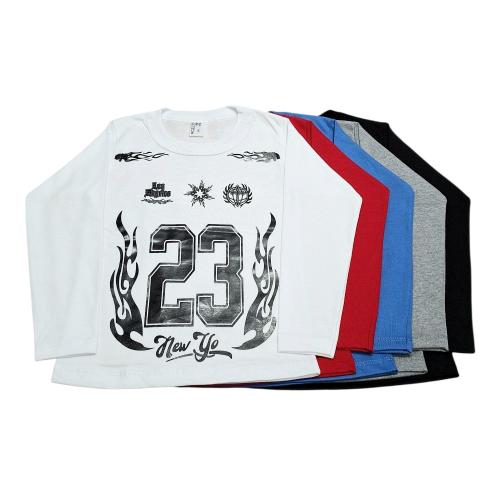 Camiseta Jersey Algodón Estampada Niño