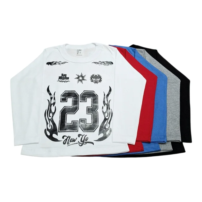 Camiseta Jersey Algodón Estampada Niño