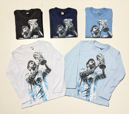 Camiseta de Messi Nene Algodón Peinado - Miniatura 3