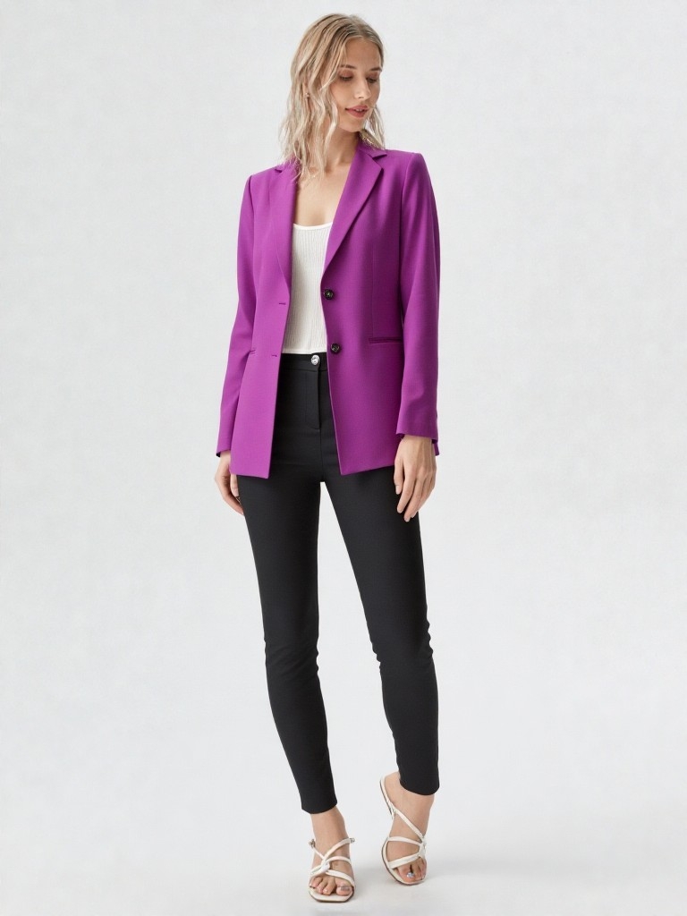 Saco de Mujer Morado - Imagen 2