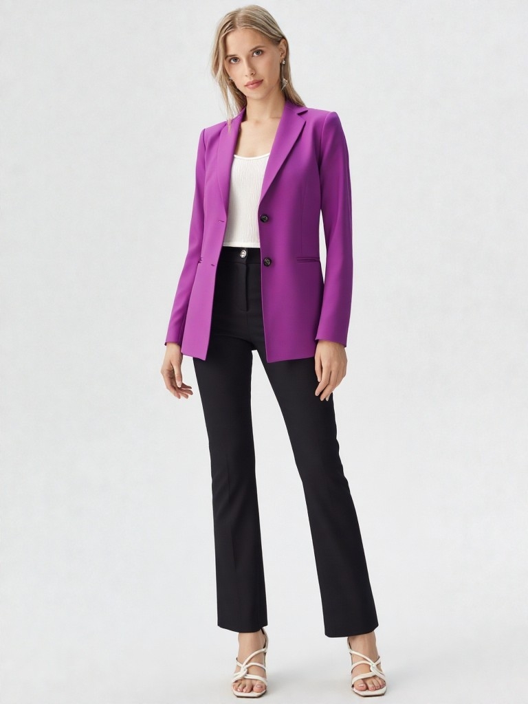 Saco de Mujer Morado - Imagen 3