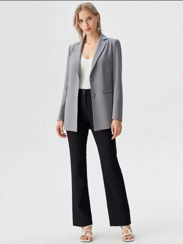 Blazer Sastrero Gris - Imagen 3