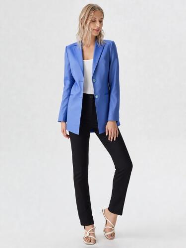 Blazer Sastrero Celeste Jaspeado - Miniatura 3