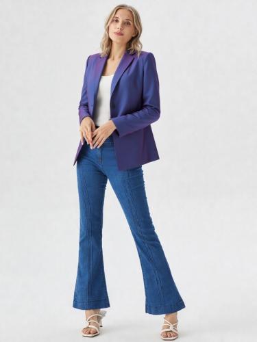 Blazer Sastrero Azul Tornasol - Miniatura 2