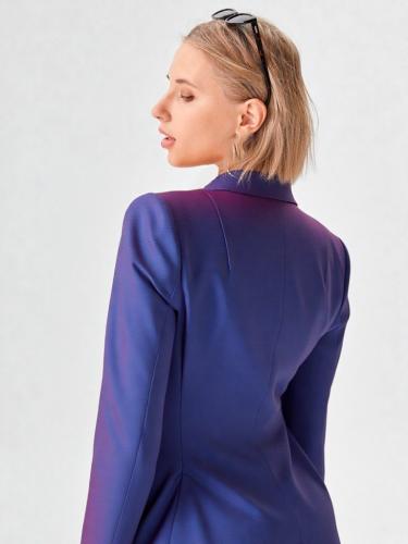Blazer Sastrero Azul Tornasol - Miniatura 4