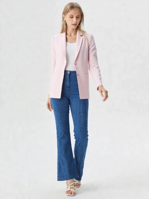 Blazer Sastrero Rosa Viejo