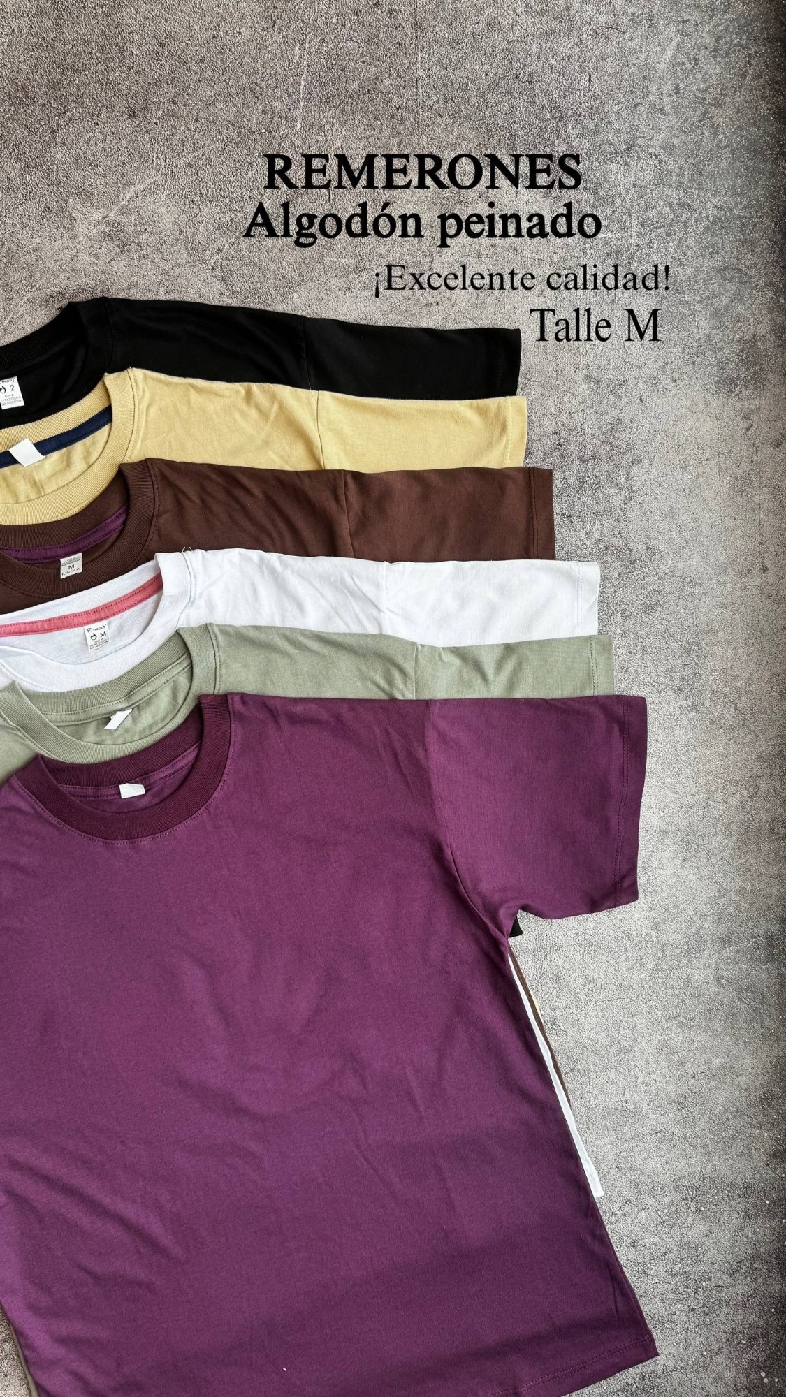 Remerones Algodón Peinado - Imagen 2