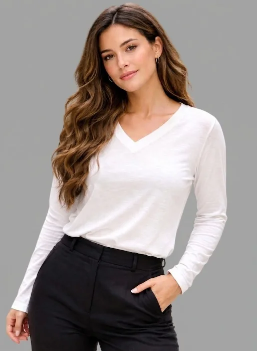 Remera Algodón con Lycra