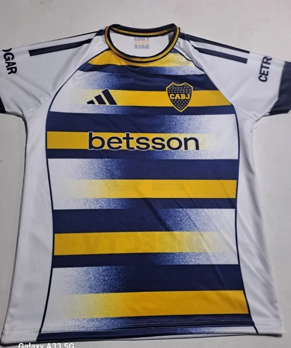 Camiseta Suplente Boca y River Sublimadas