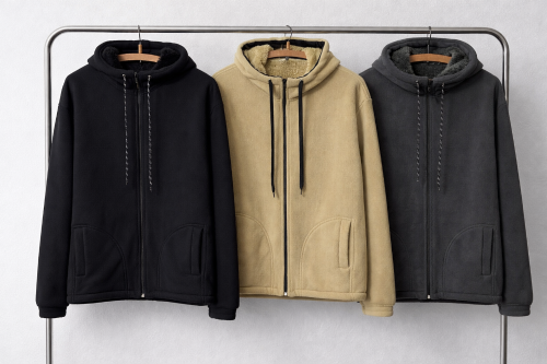 Campera Polar con Corderito