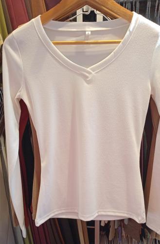 Remera Remera Dior Cuello V Manga Larga - Miniatura 2