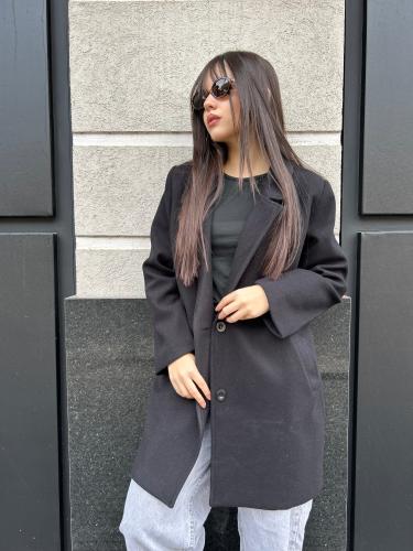 Saco de Paño Forrado Nevado (oversize)