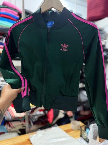 Campera Crop Adidas Dama