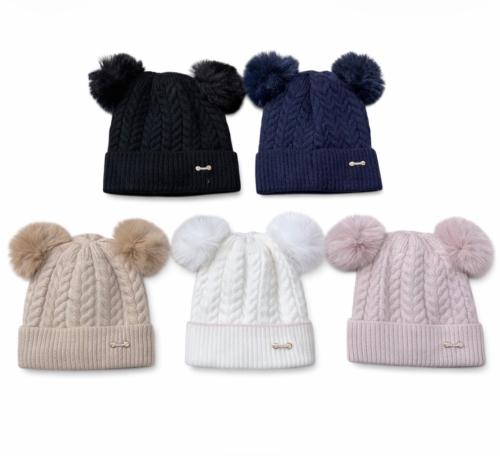Gorros Dama 2 Pompón - Miniatura 5