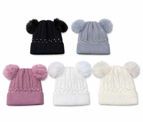 Gorros Dama 2 Pompón - Miniatura 6