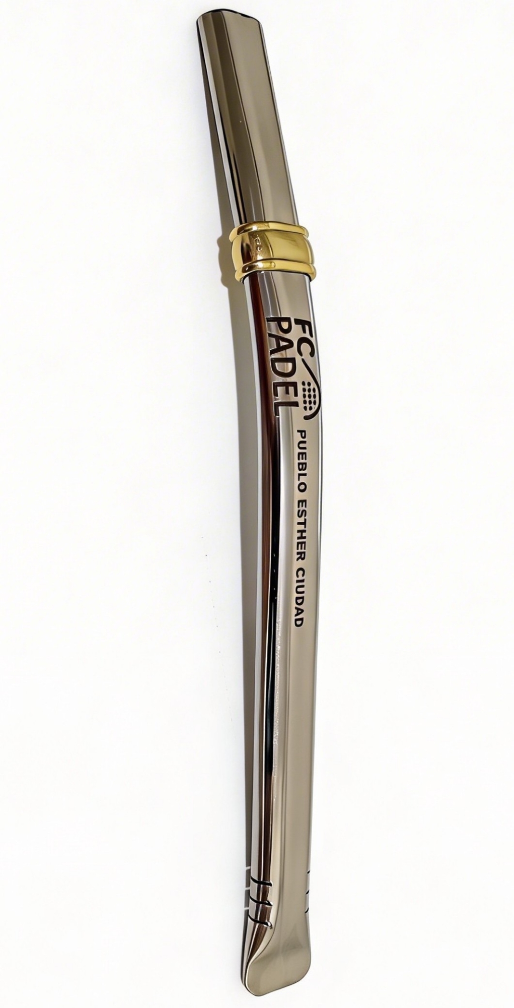 Bombilla Chata 17cm Personalizada Grabado Laser  X 20 Unidades - Imagen 3