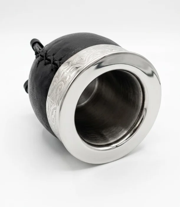 Mate Imperial de Cuero con Virola e Interior de Acero
