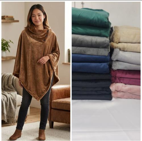 Ponchos Plus con Piel